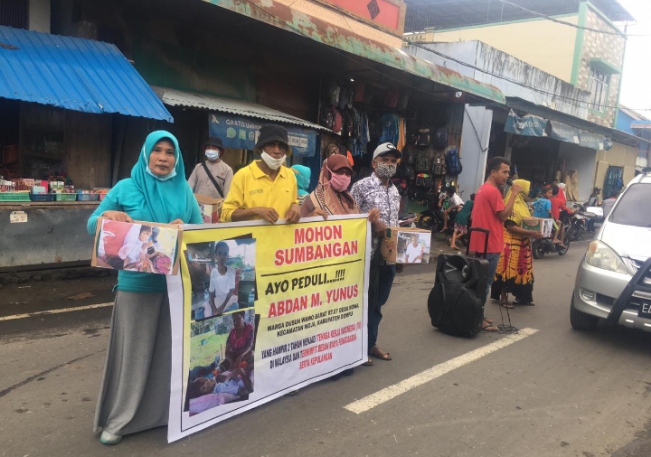  Sejumlah Pihak Galang Dana Buat TKI yang Sakit Keras di Malaysia