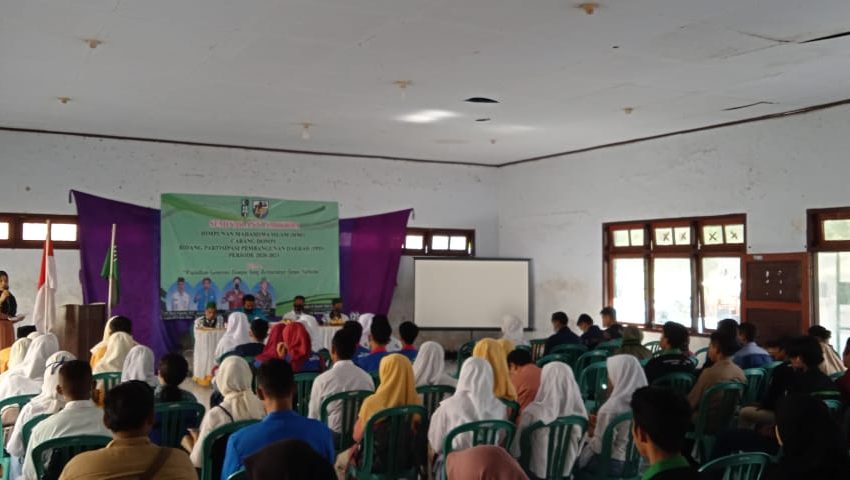  HMI Dompu Gelar Seminar Anti Narkoba