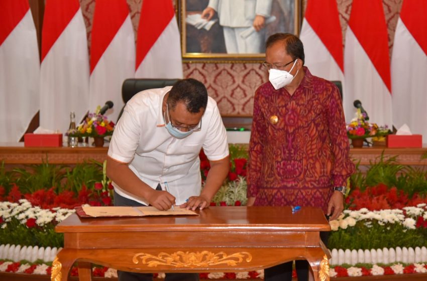 Gubernur NTB dan Bali Teken MoU Percepat Majukan Daerah