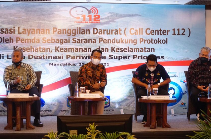  Kini Warga NTB Bisa Mengakses Panggilan Darurat 112