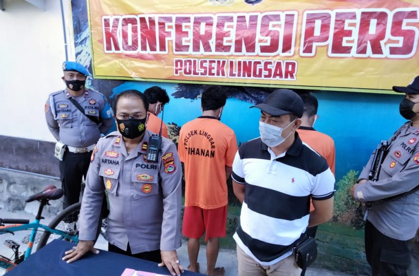  Kecanduan Game Slot, Tiga Pemuda Curi Sepeda