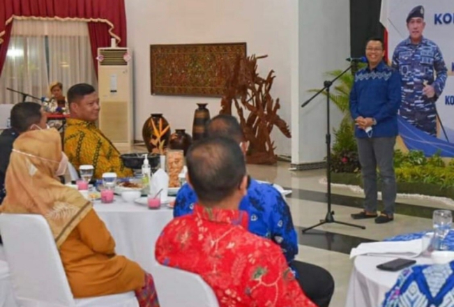  Pisah Sambut Danlanal, Gubernur NTB Ingatkan Kekompakan dan Persaudaraan