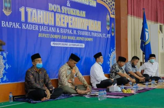  Peringati Setahun Kepemimpinan, AKJ Komitmen Wujudkan Dompu Mashur